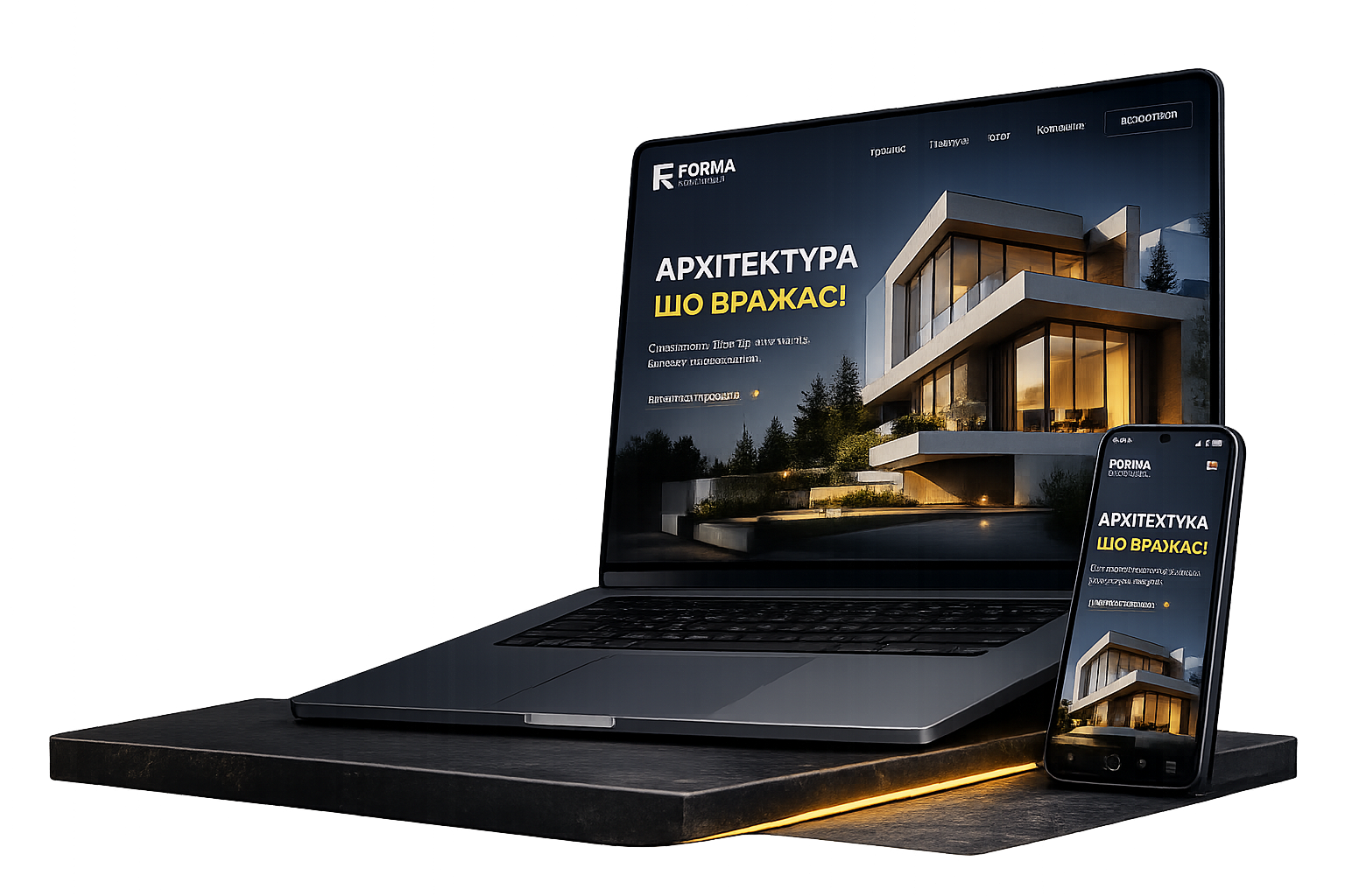 Створення сайтів для бізнесу — приклади робіт BeeTop